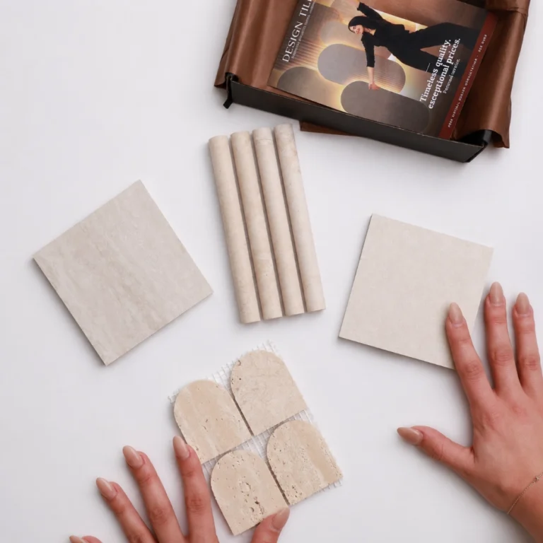 Tevel Travertine Tile Sample Box | Design Tiles