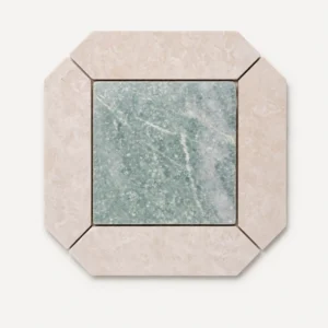Tuscan Picket Marble Mosaic Set | Small - Mint