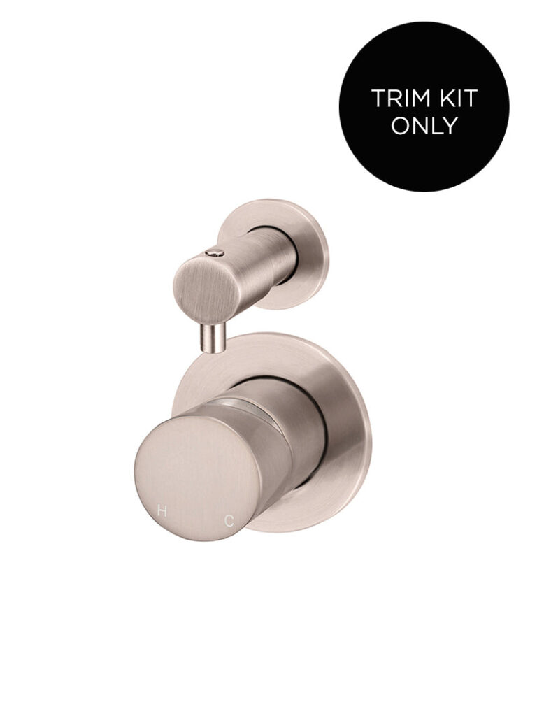 Round Diverter Mixer Pinless Handle