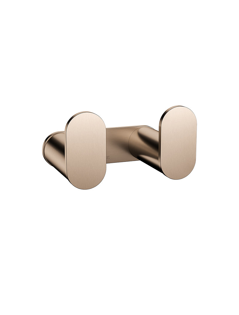Curvae Double Robe Hook