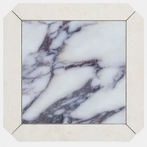 Tuscan Picket Marble Mosaic Set | Large - Viola