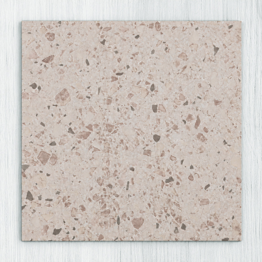 Bondi Blush Terrazzo Porcelain 600x600 mm | Floor and Wall Tile